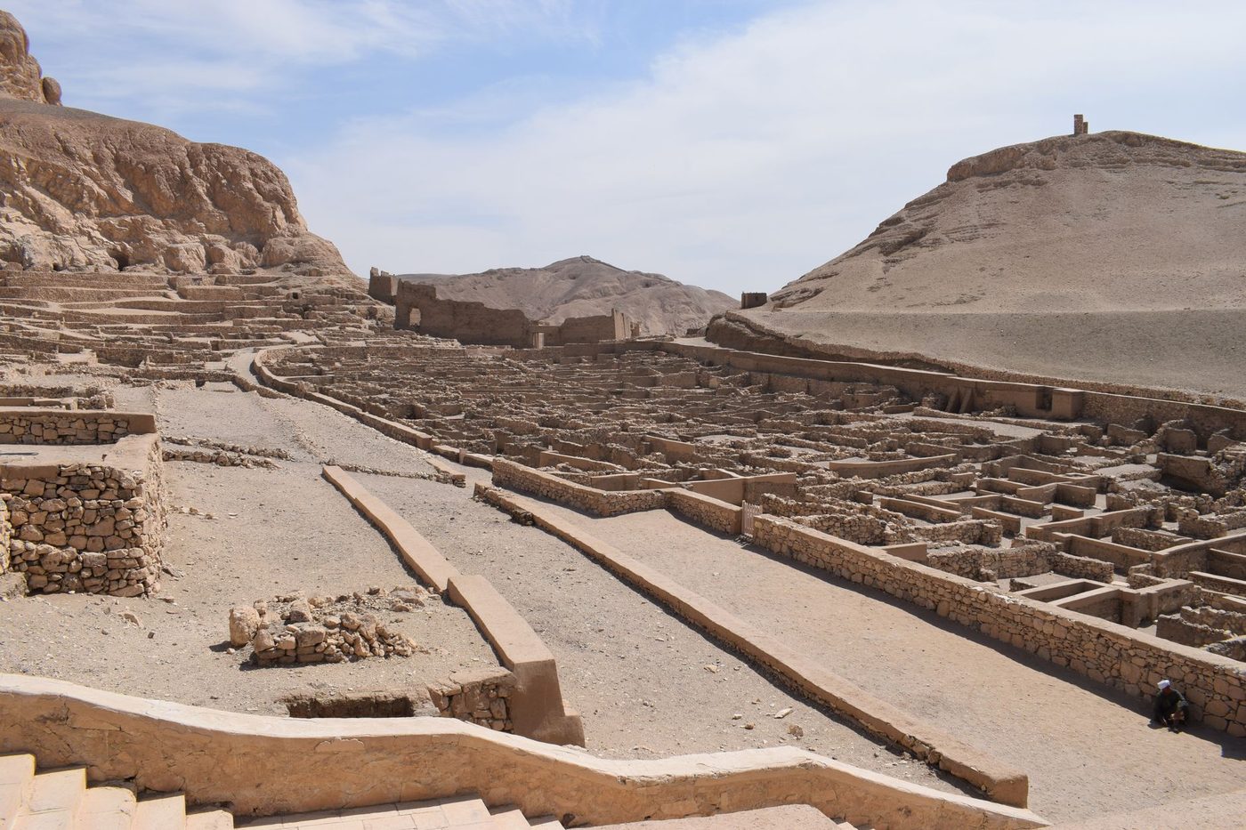 بقايا مدينة أخيتاتون في تل العمارنة